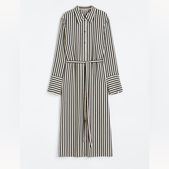 H&M Dresses & Skirts - Button down striped dress